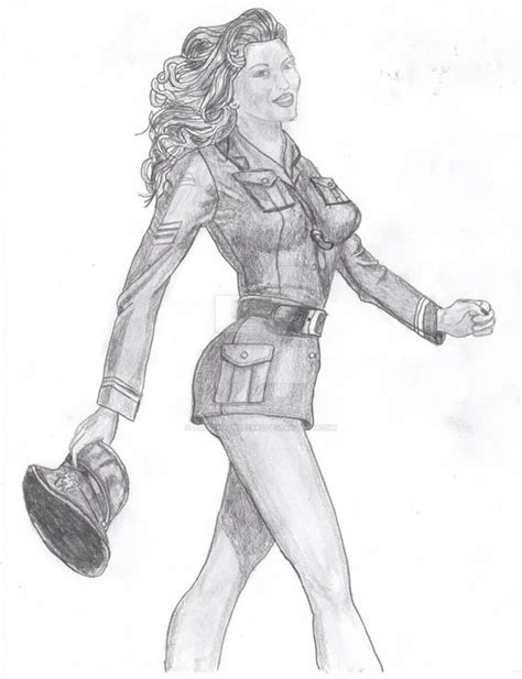 Air Force Pinup Girl By Poisonapple1982 On Deviantart