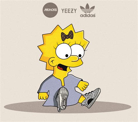 The Simpsons X Yeezy Boost 350 On Behance