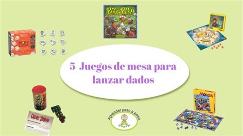 Cinco Juegos De Mesa Para Lanzar Dados