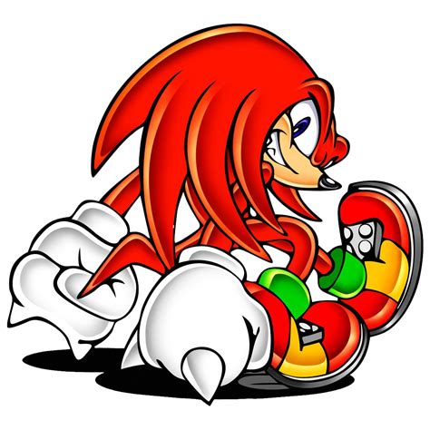 Knuckles The Echidna Sonic Boom Png File Png Mart