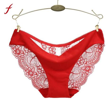 Hot Sale Underwear Women Lace Panties Seamless Cotton Panty Hollow Briefs Panties For Women