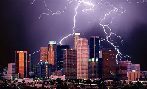 Lightning Storm Los Angeles 2021