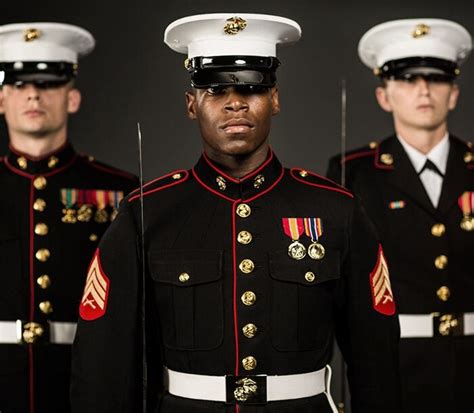 √ Us Marines Uniform Ranks Va Navy Usa