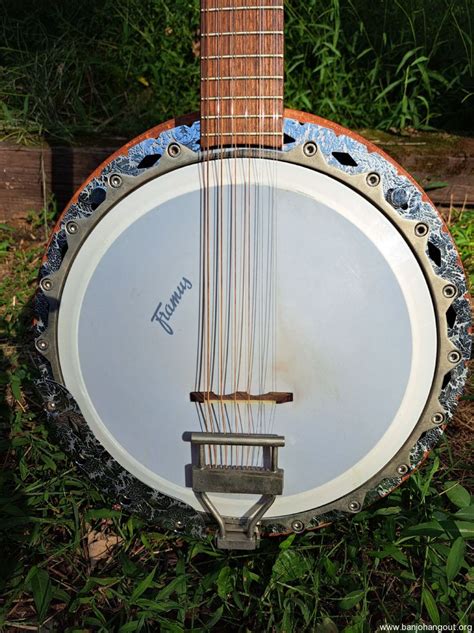 1970 Framus 12 String Banjo In Very Good Condition A Rare Bird