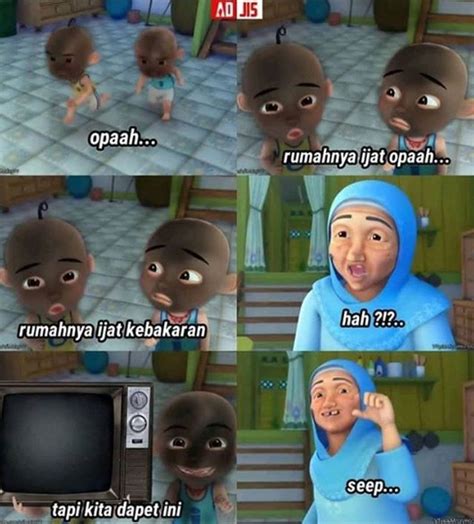 Upin Ipin Komik Meme 8 Meme Upin Ipin Otomotif Motor Ini Bikin Kamu