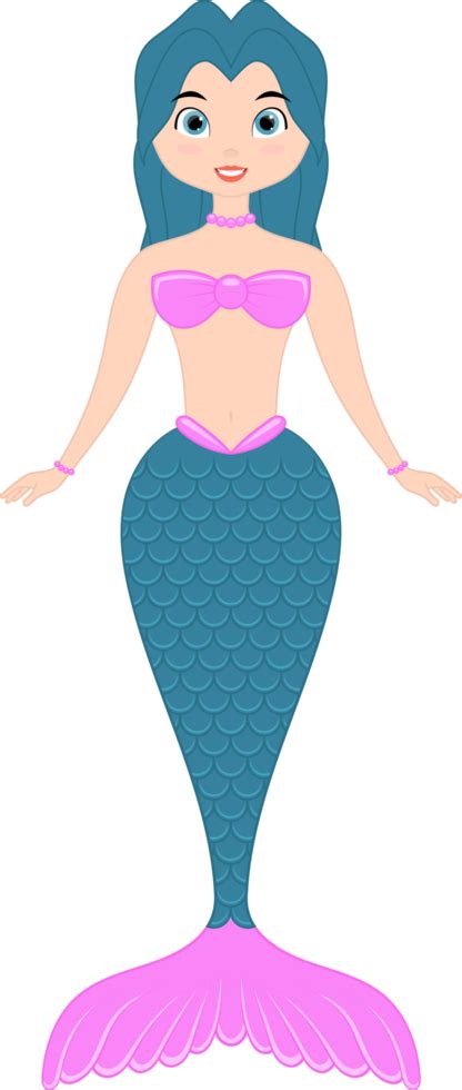 Mermaid Clipart Design Illustration 9399117 Png