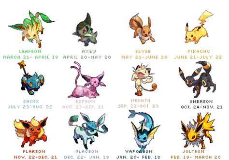 The zodiacal sign of leo commences on july 21st, but for seven days it does not come into its full power until about july 28th. Pokemon Chinese Zodiac Signs | Hot Girl HD Wallpaper