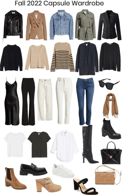 fall fashion made easy my 29 piece capsule wardrobe pieces outfits — crazy blonde life