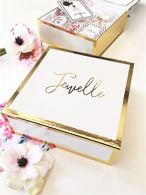 Personalized gifts from 1800flowers allow you to send the perfect gift for the perfect person, from messages in a bottle to vases with personalized photos! Personalized Gift Box