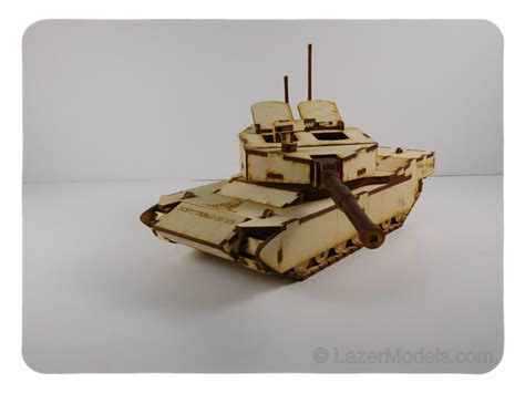 Wood Model Kits Of M1 Abrams Tank Great Brain Teaser Etsy