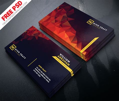 Creative Agency And Graphic Designer Business Card Graphic Design