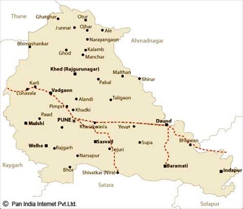 Pune City Maps Pune Tourist Map Pune Road Map