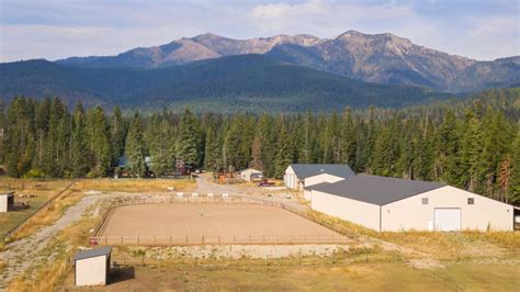 Equestrian Estate For Sale In Flathead County Montana Spectacular