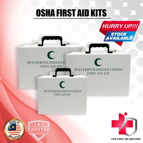 Osha First Aid Kits Box Abc Shopee Malaysia