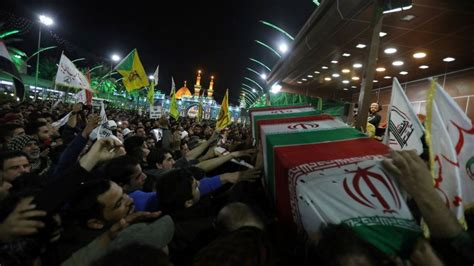 Qasem Soleimani Blasts Hit Baghdad Area As Iraqis Mourn Iranian