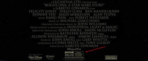 Now watch today's action movies., it's almost laughable because it's like the main. Rogue One Bits: New Posters, New TV Spots, an MPAA Rating ...