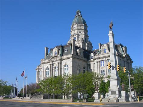 Vigo County Courthouse Terre Haute Indiana Designed By Sa Flickr