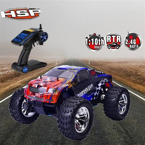 Premium Hsp 94188 Rc Racing Truck 110 Scale Models Nitro Gas Power Off