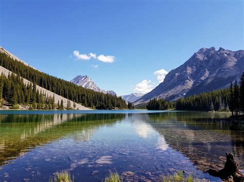 Elbow Lake In Kananaskis Country Canadian Rockies Oc 3904x2928 R