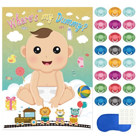 Buy Fepito Baby Shower Party Gamesjuegos Para Baby Showerpin The