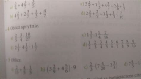 Oblicz sprytnie Matematyka z kluczem kl.5 zad.4 str.199 - Brainly.pl