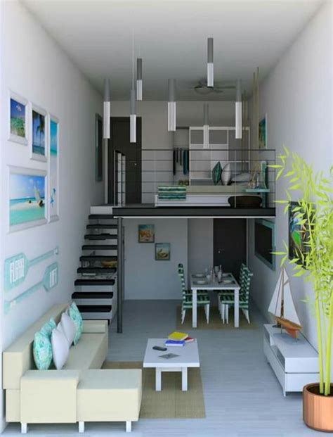 desain interior rumah minimalis  lantai mezzanine