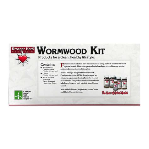 Kroeger Herb Co Wormwood Kit 5 Piece Kit