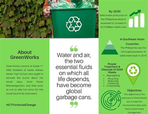 Brochure Of Solid Waste Management Greenworks Quick Brochure