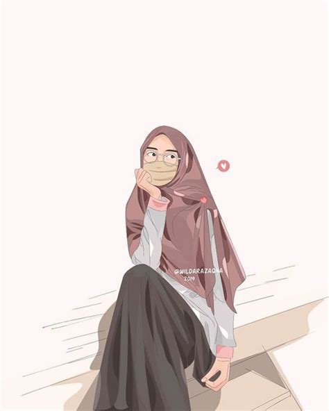 Namun hijab, masih memperlihatkan bagian wajah dan tangan wanita. Wow 30 Gambar Kartun Berhijab Cadar di 2020 (Dengan gambar ...