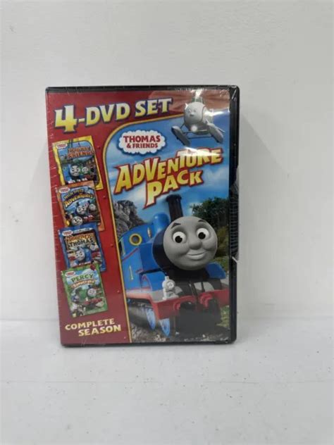 Thomas Friends Adventure Pack Dvd 2010 4 Disc Set New Sealed Disc