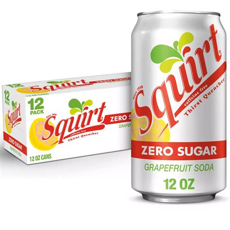 Squirt Diet Citrus Soda 12 Oz Cans Shop Soda At H E B
