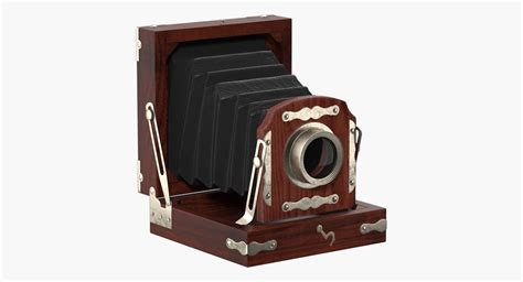 Antique Folding Camera 3d Turbosquid 1257291
