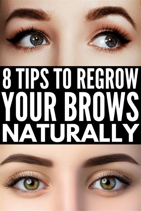 How To Grow Eyebrows Fast 8 Brow Hacks That Actually Work