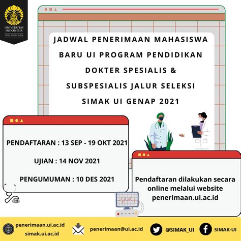 SIMAK_UI on Twitter: "Penerimaan SIMAK UI Genap 2021 Program Pendidikan