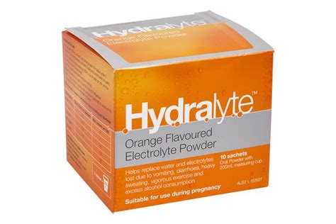 Hydralyte Orange Flavoured Electrolyte Powder 10 Pack Reviews Bounty