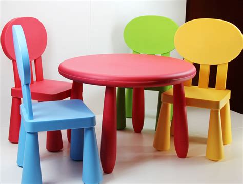 Kids table and chair set abc alphabet childrens plastic toddlers childs school. Childrens Table And Chairs Plastic Round Modern Outdoor ...