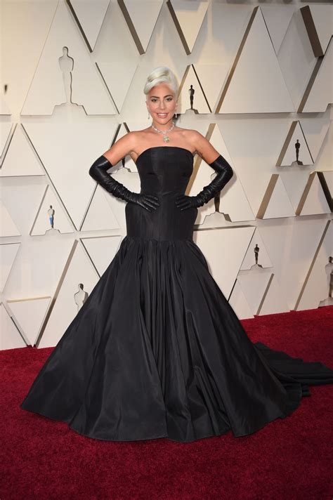 2020 red carpet at the oscars: Lady Gaga - Oscars 2019 Red Carpet • CelebMafia