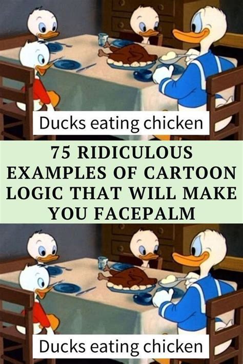 Ridiculous Examples Of Cartoon Logic That Will Make You Facepalm Artofit