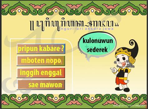 Membumikan Bahasa Jawa