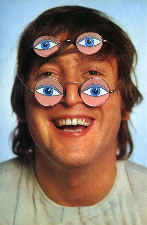 John Lennon With Kaleidoscope Glasses 1965 San Francisco Art Exchange