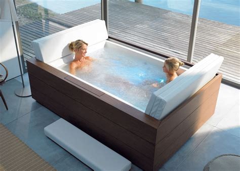 Shop for duravit in bathtubs at ferguson. New Duravit Pool System - Pool Tubs with Massage - DigsDigs