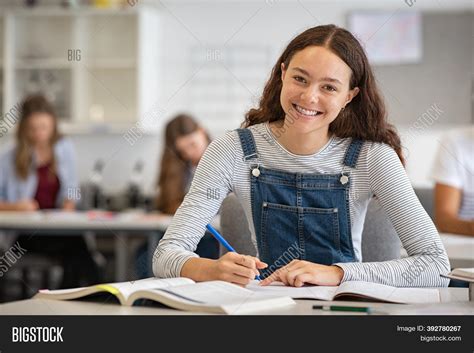 Happy College Student Image And Photo Free Trial Bigstock