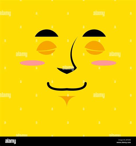Soulful Face Stock Vector Images Alamy