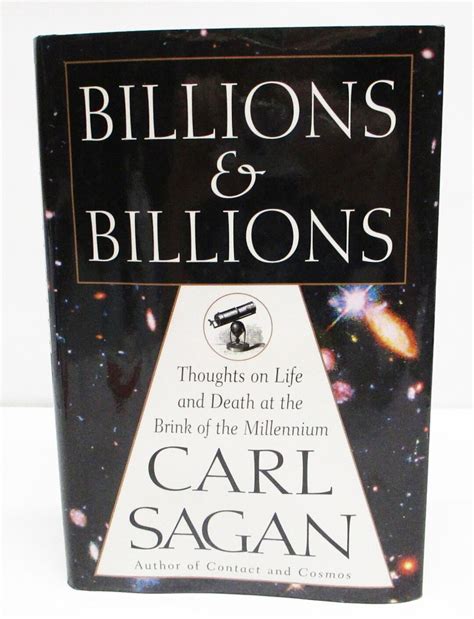 Billions And Billions By Carl Sagan Hcdj First Edition First Etsy
