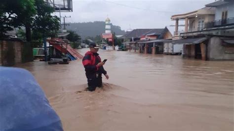 Desa Di OKU Selatan Terdampak Banjir Bandang Kiriman Lampung Barat Terparah Di Desa Kota Batu