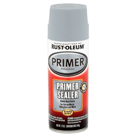 Gray Rust Oleum Automotive Primer Sealer Spray 12 Oz