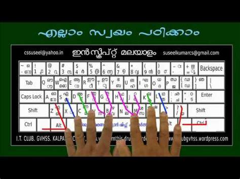 Write malayalam letters online without installing malayalam keyboard. MALAYALAM TYPING TUTORIAL BY SUSEEL KUMAR - INSCRIPT ...