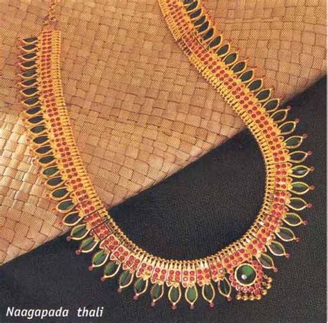 Traditional Kerala Necklace Nagapada Thali