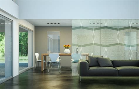 Etched Glass Partitions Contemporary Dining Room Phoenix By Heavy Effects Designer Glass