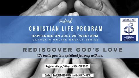 Virtual Christian Life Program Clp Southeast A Couples For Christ Usa